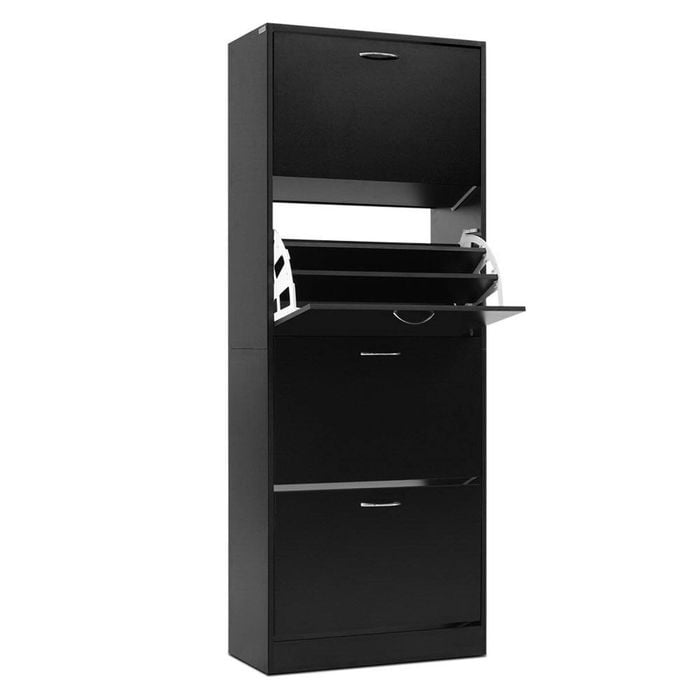 Artiss 3 Tier Shoe Storage Rack Cabinet