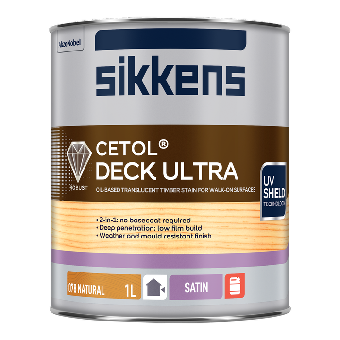 Sikkens 1L Natural Cetol Deck Ultra