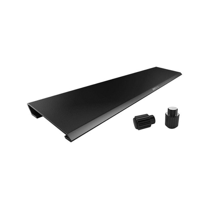 CHERRY AC 3.3 Stylish Aluminum Palm Rest for MX BOARD 3.0S - Black