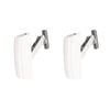 Yale Arctic White Guardian Securistay For Aluminium Windows - 2 Pack