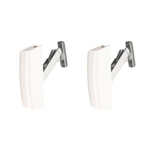 Yale Arctic White Guardian Securistay For Aluminium Windows - 2 Pack