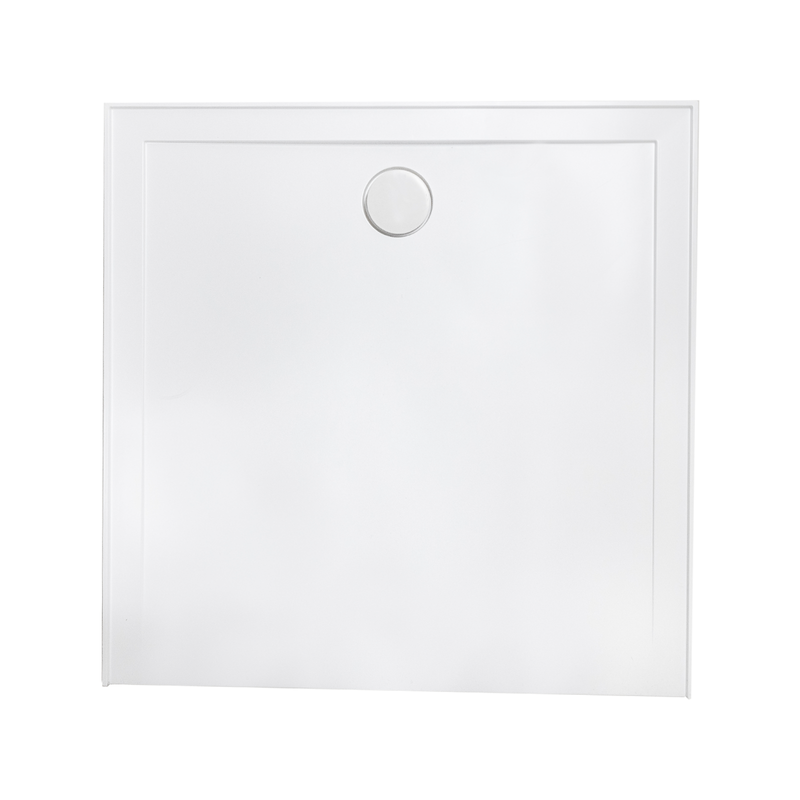 900mm x 900mm 3 Lip Rear Outlet Shower Base