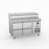 Fed-x S/s Four Drawer Sandwich Counter Xss7c13s2v-4d