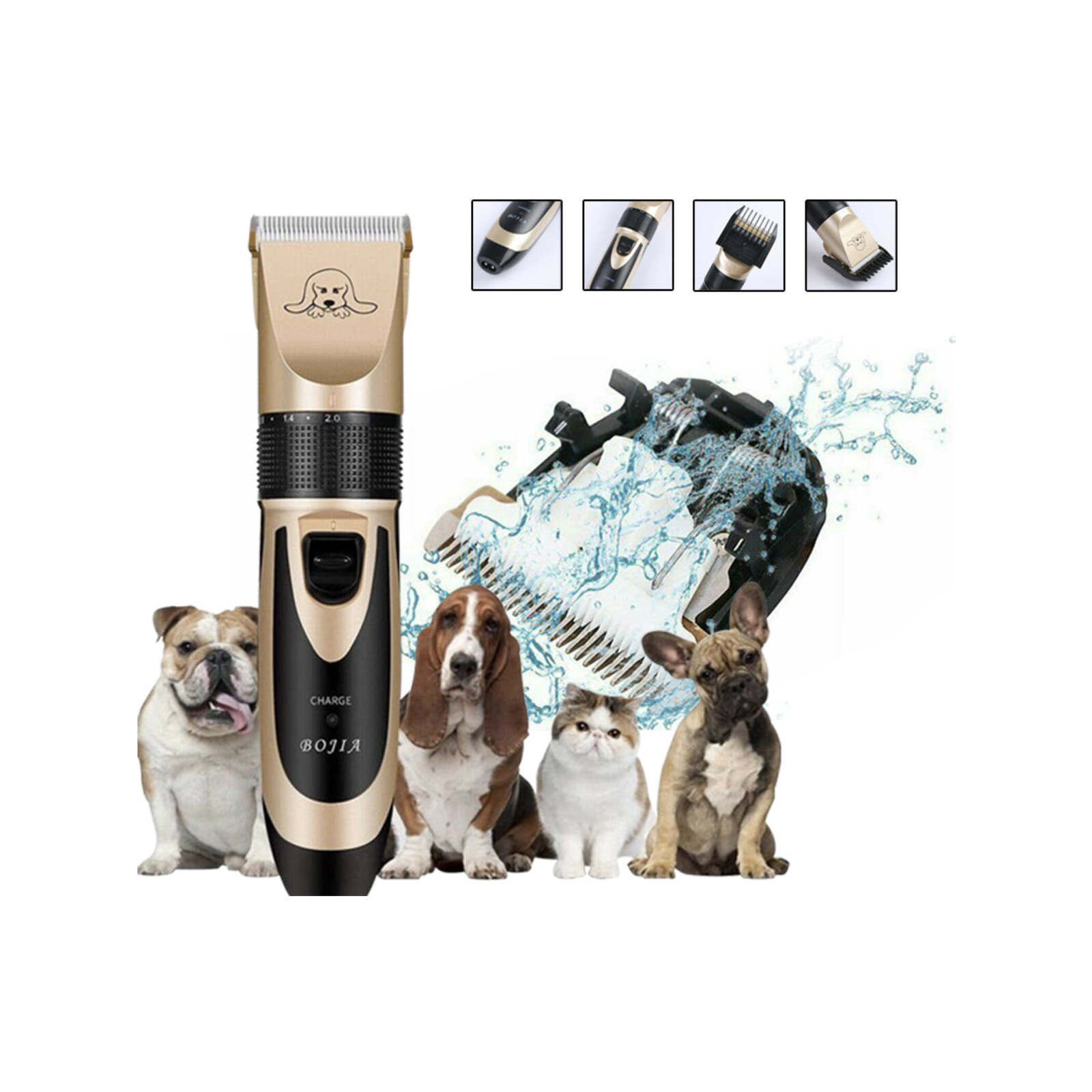 Cordless Pet Grooming Clippers Set Bunnings Australia