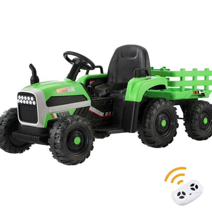 Mazam Kids Ride On Car Tractor Remote Control 12V Electric Green