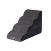 Petzly 4 Tiers Dog Steps Pet Stairs Ramp Portable Bed Ladder Washable Cover