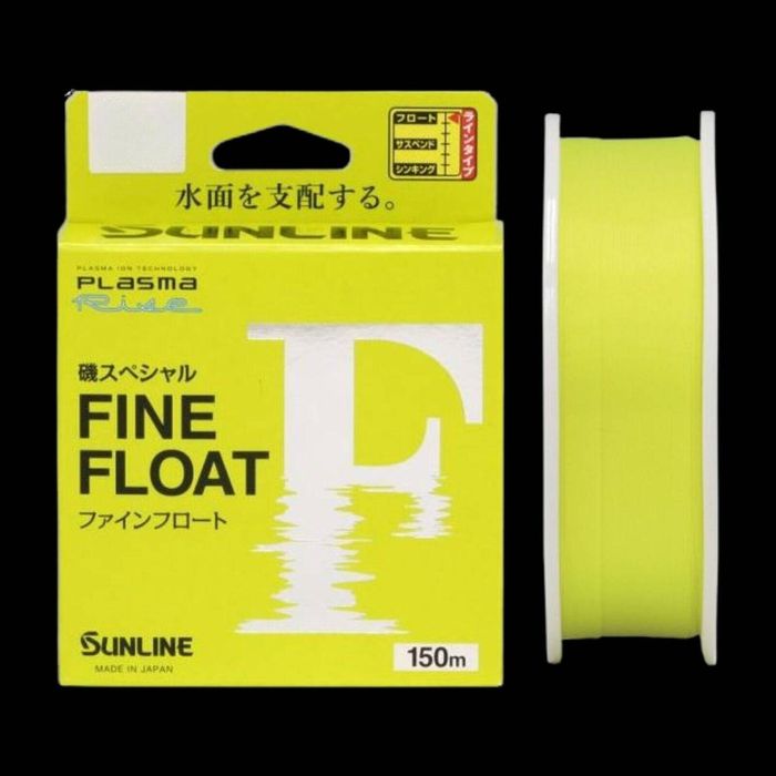 Sunline fine float 150m plasma rise iso special floating monofilament fishing line 2.5 (10lb)