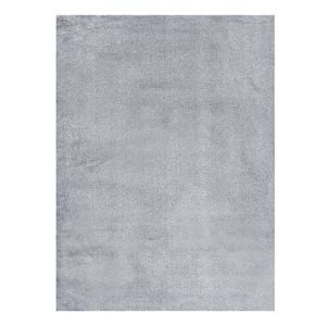 Urban Style Plush Rabbit Fur Rug – Silver | 240 X 340cm