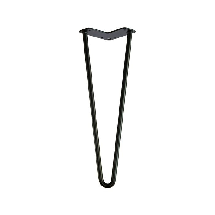 Taskmaster 400 x 12mm Black Steel Hairpin 2 Leg