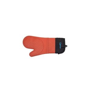 Cuisena Silicone & Fabric Kitchen Oven Glove - Red