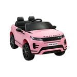 Kids Ride On Car Licensed Land Rover 12V Electric Pink
