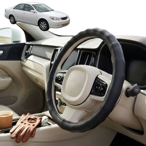Australian Goose Steering Wheel Cover for Toyota Camry 2002 - 2006 (XV30) Circle Black