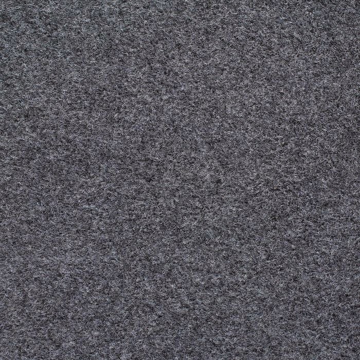 Q'Decor 2m Light Grey Gel Back Velour Marine Carpet - Light Grey