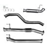 Ignite Exhausts Dpf Back For Isuzu D-max 3l 3" With Hotdog Raw Aluminised Steel
