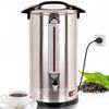 Advwin 35L Electric Hot Water Urn, Commercial Water Boiler & Hot Beverage Dispenser, Stainless Steel Boiling Water Dispenser