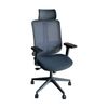 Modern Furniture RUNE Executive Office Chair with Headrest - Black