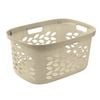 EzyStorage 63L Warm Grey Fleur Laundry Basket