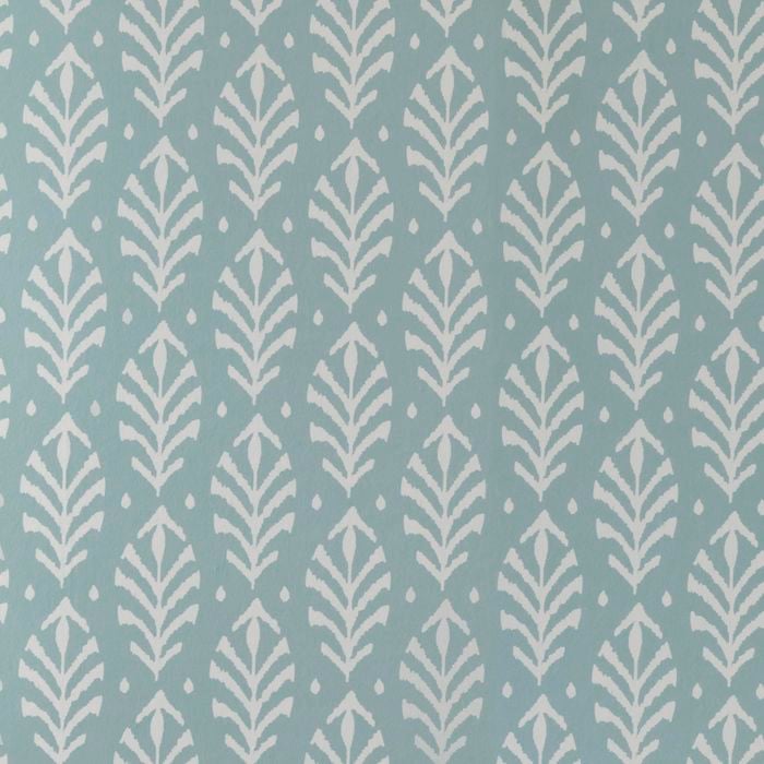 Porter's Paints 61.5cm x 10m Roll Soft Aqua Amara Wallpaper - 61.5cm x 10m