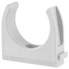 DETA 32mm Grey PVC Conduit Mounting Clip - Single Pack