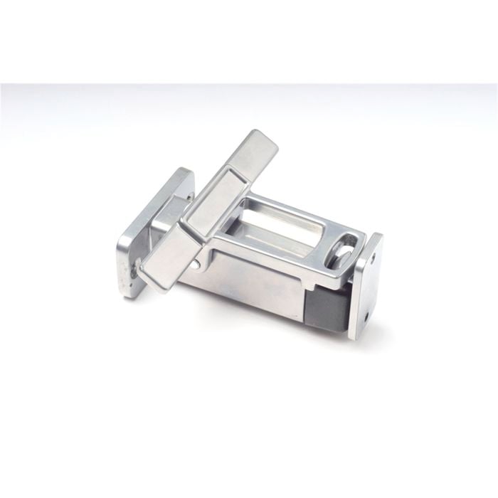 Miles Nelson Doorstop Latchback Satin Chrome