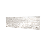 Bellessi 300mm x 1200mm x 4mm Motiv Polymer Bathroom Panel - White Wall