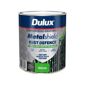 Dulux 1L Black Gloss Metalshield Rust Defence