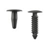 Pinnacle Black Nylon Assorted Trim Clips - 4 Pack