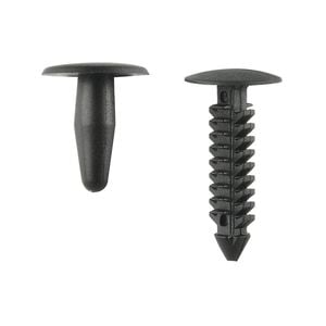 Pinnacle Black Nylon Assorted Trim Clips - 4 Pack