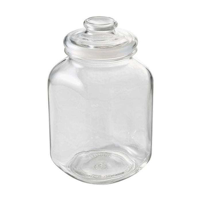 Ecology Riserva Square Kitchen Pantry Jar With Airtight Lid 3.1l