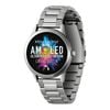 Reflex Active Series 31 Amoled Smart Watch with Silver Steel Link Bracelet