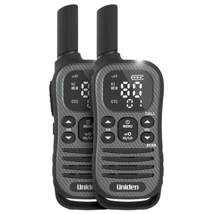 Uniden UH620-2 Max 2W UHF CB HH Radio Twin Pack