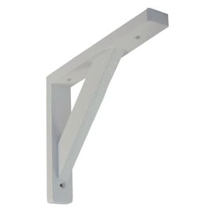 Carinya 230 x 260 x 30 x 15mm Pine Stayed Bracket - White
