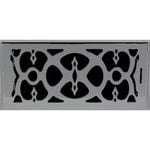 Accord 10 x 30cm Satin Nickel Victorian Floor Vent