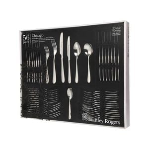 Stanley Rogers 56 Piece Chicago Cutlery Gift Boxed Set