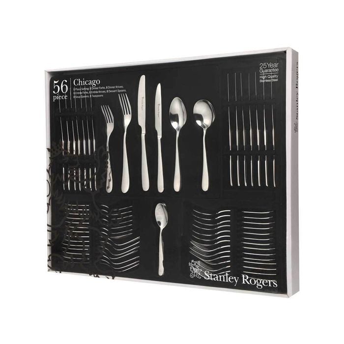 Stanley Rogers 56 Piece Chicago Cutlery Gift Boxed Set