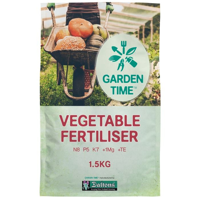 Garden Time 1.5kg Vegetable Fertiliser