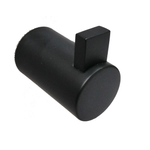 Barelli Matte Black Ambiente Single Robe Hook