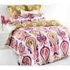 Shuteye Torquay Coarl Quilt Cover Set + Euro Pillowcases - Queen