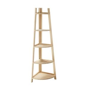 Miuz 5 Tier Corner Ladder Display Shelf Rack Bookshelf Home Storage