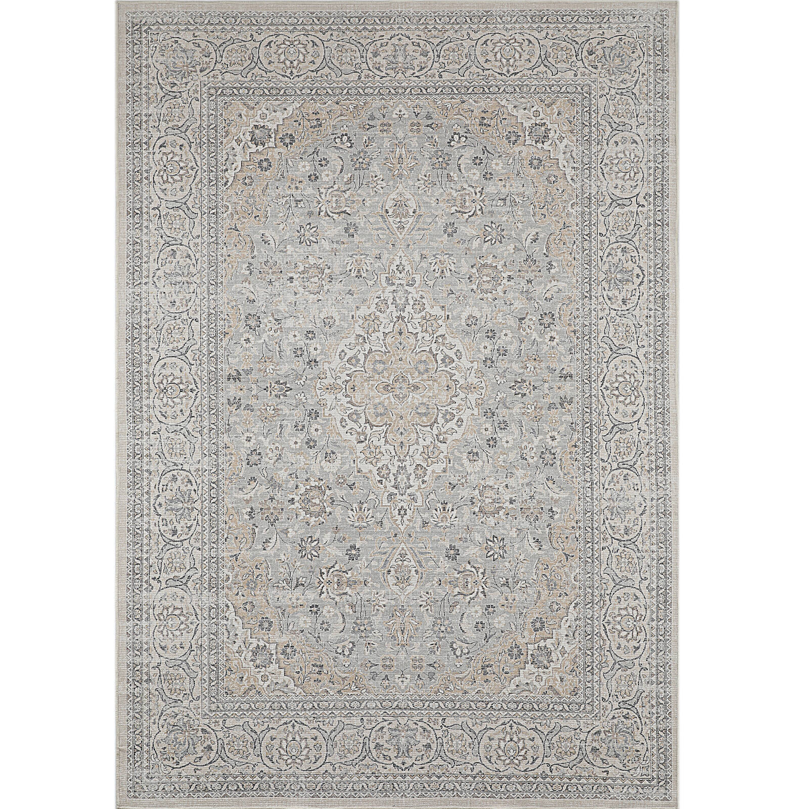Rug Poly-Cotton Bushra Cream 160 x 230cm