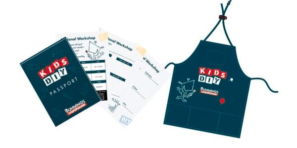 Kids DIY apron for February 2026 campaign page