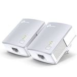 TP-Link TL-PA4010 KIT AV600 Powerline Ethernet Adapter Starter Kit 600Mbps HomePlug AV 1xLAN Port 300m Range Plug & Play Mini Si