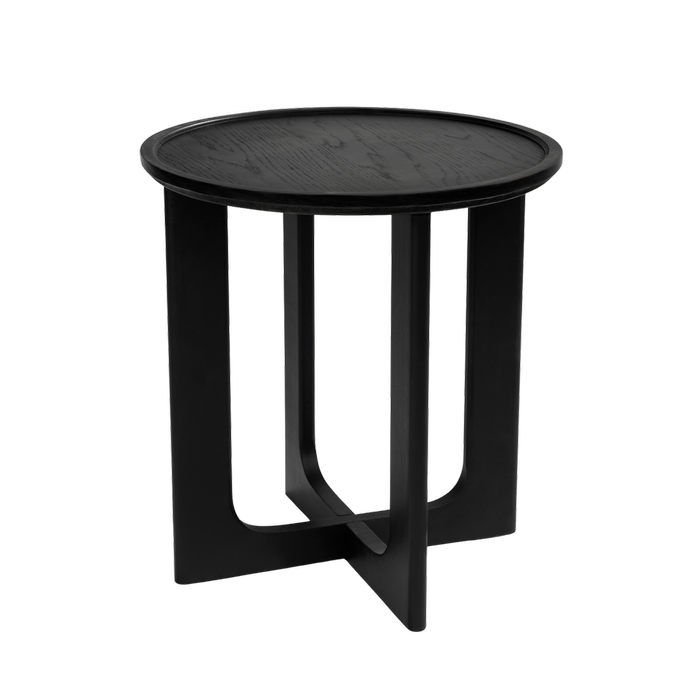 Sverre Side Table Medium 40 cm Black