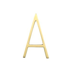 Sandleford 120mm Brass Toorak Letter A