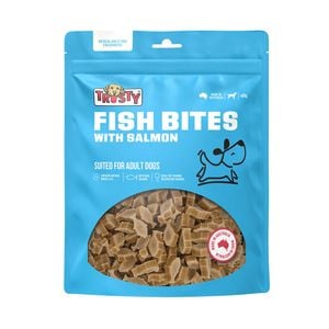 Trusty 400g Fish Bite With Salmon Dog Treats