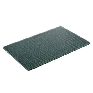 4PK Tempa Giovanni 45x30cm Rectangle PU/MDF Placemat Dining Table Mat Forest