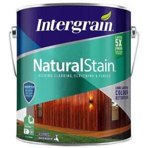 Intergrain 4L Redwood NaturalStain Timber Stain