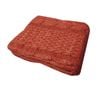 Cable Red Knitted Throw Rug