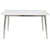 Faux Marble Dining Table - 140 cm