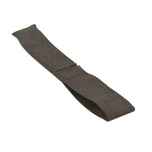 Door anchor stirrup for exercise bands and tubes